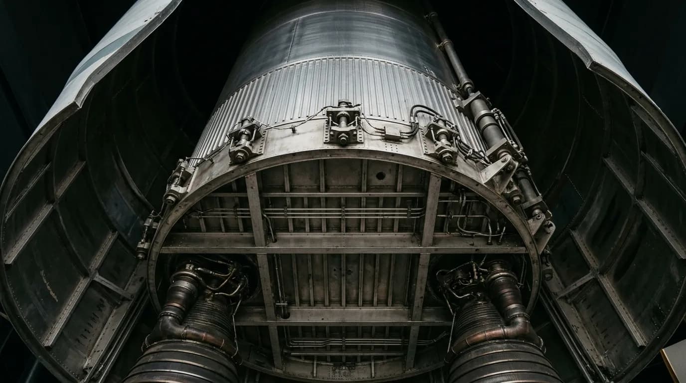 Convair Atlas 1957 - Skirt view