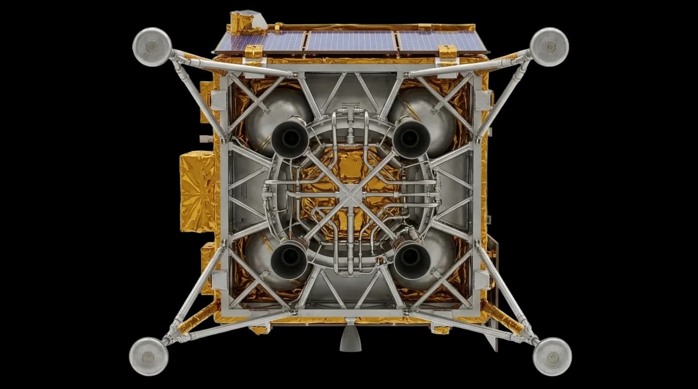 2023 ISRO Chandrayaan-3 - Bottom View - Lunar Vehicle vehicle
