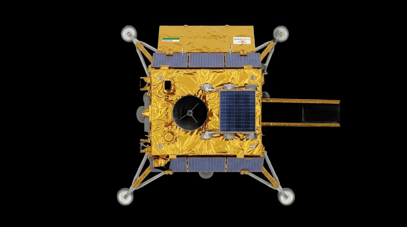 2023 ISRO Chandrayaan-3 - Top View - Lunar Vehicle vehicle