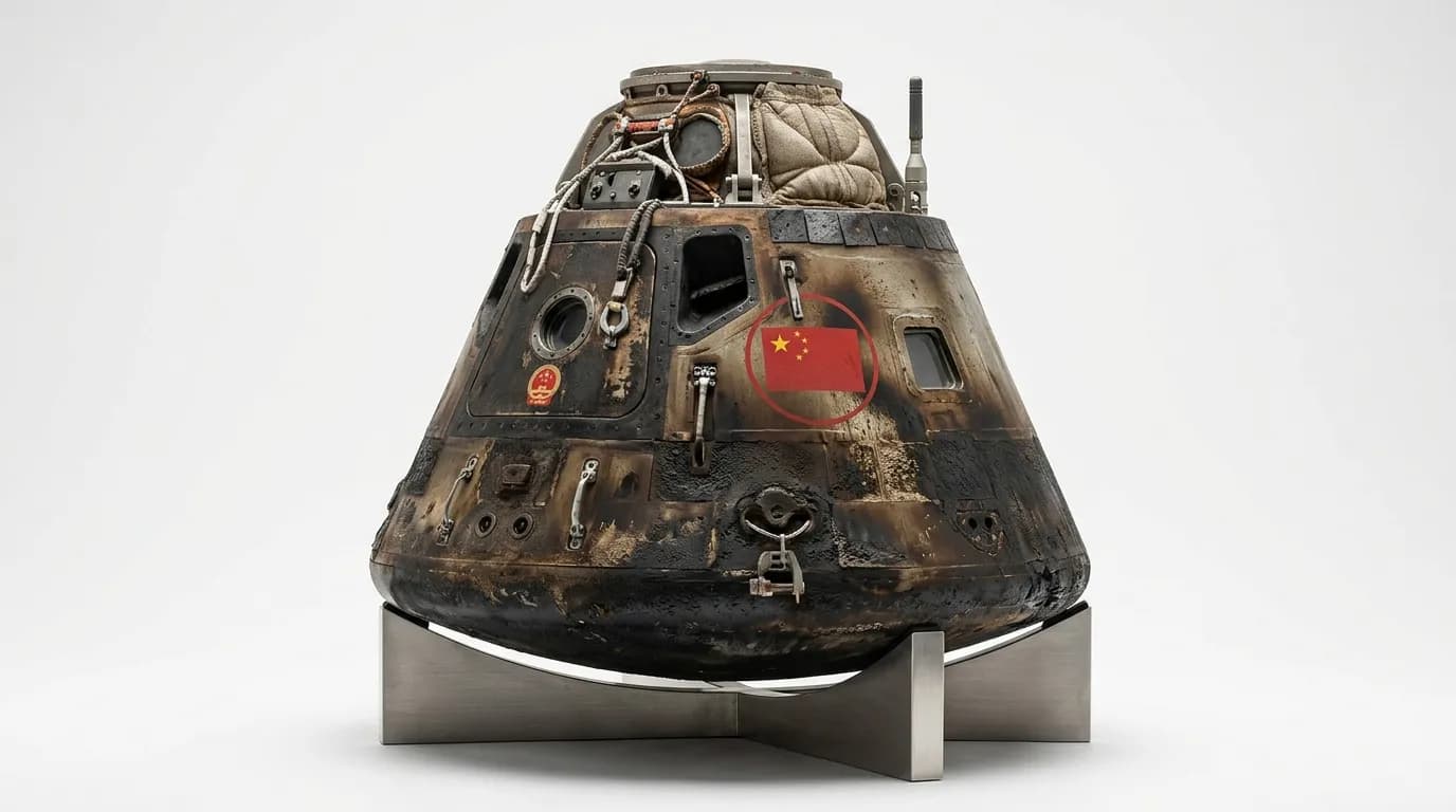 CNSA Chang''e 5 2020 - Capsule view