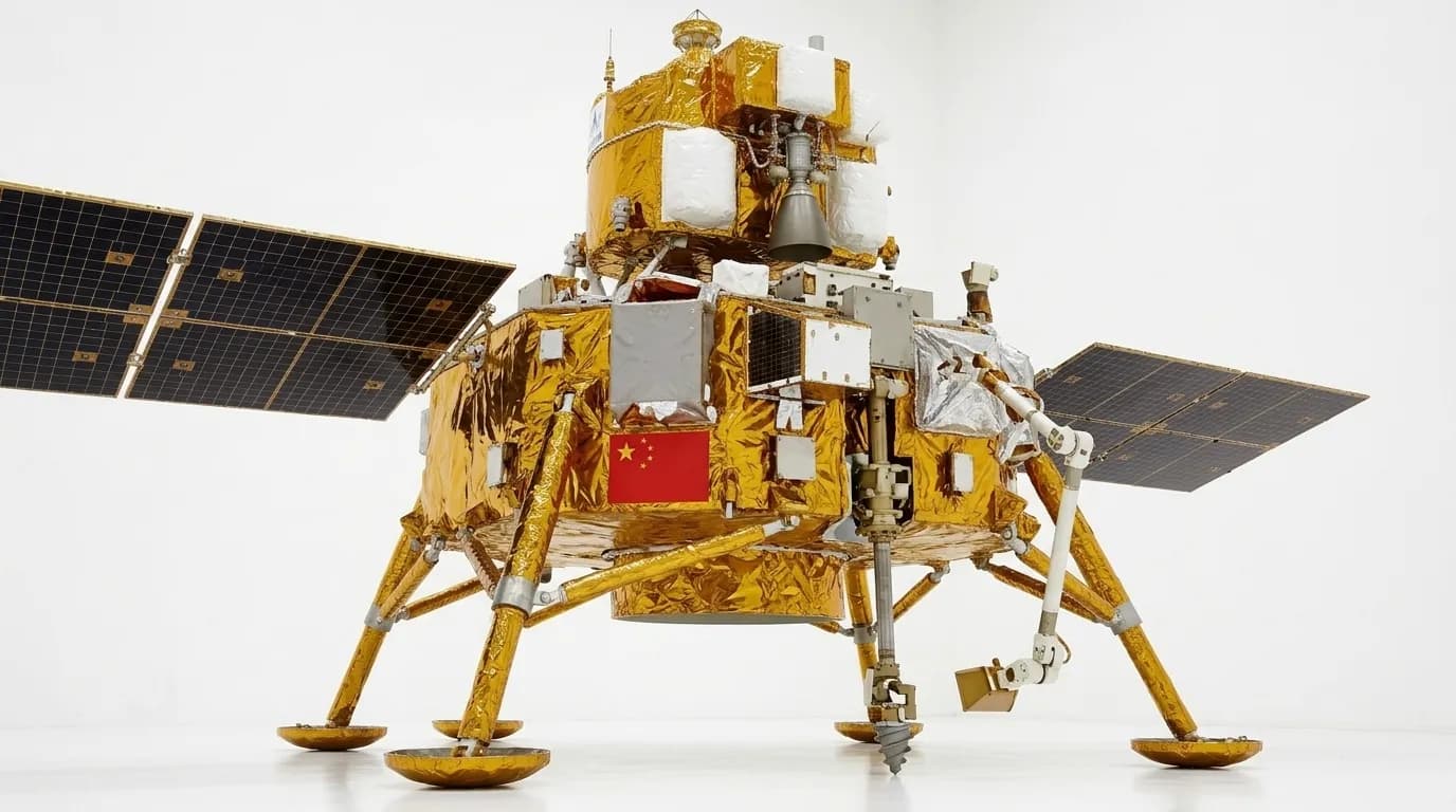 CNSA Chang''e 5 2020 - Lander view