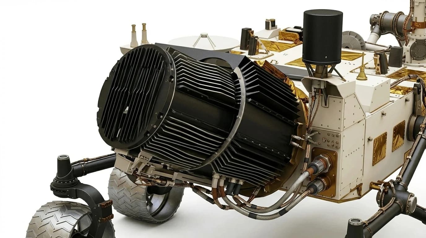2011 NASA/JPL Curiosity (MSL) - RTG Power - Mars Vehicle vehicle