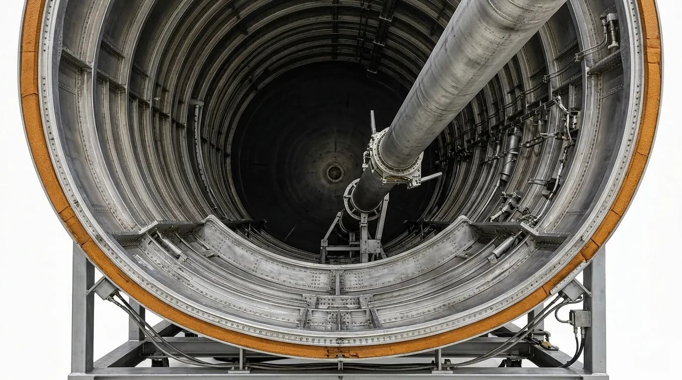 ULA Delta IV Heavy 2004 - Lh2 Tank view