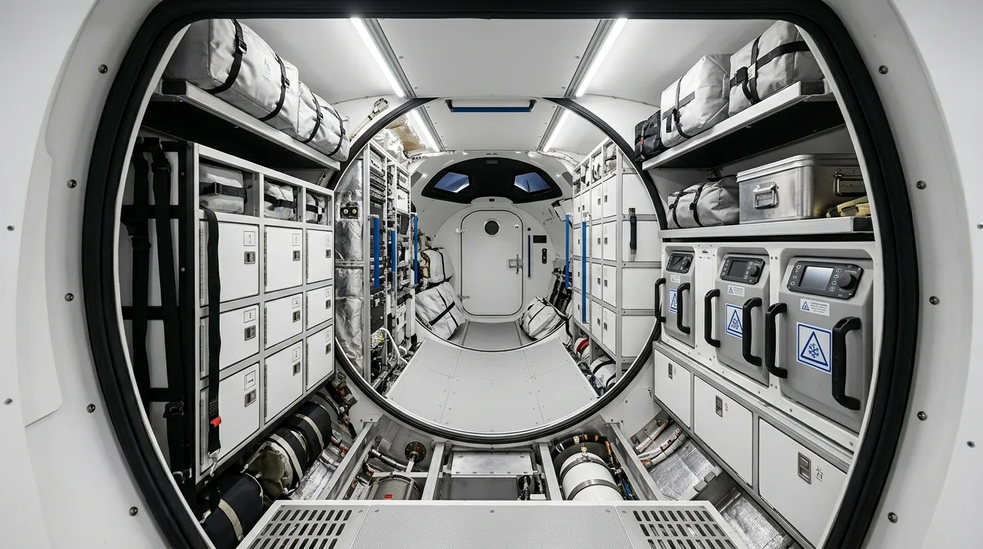 Sierra Space Dream Chaser 2024 - Cargo Bay view
