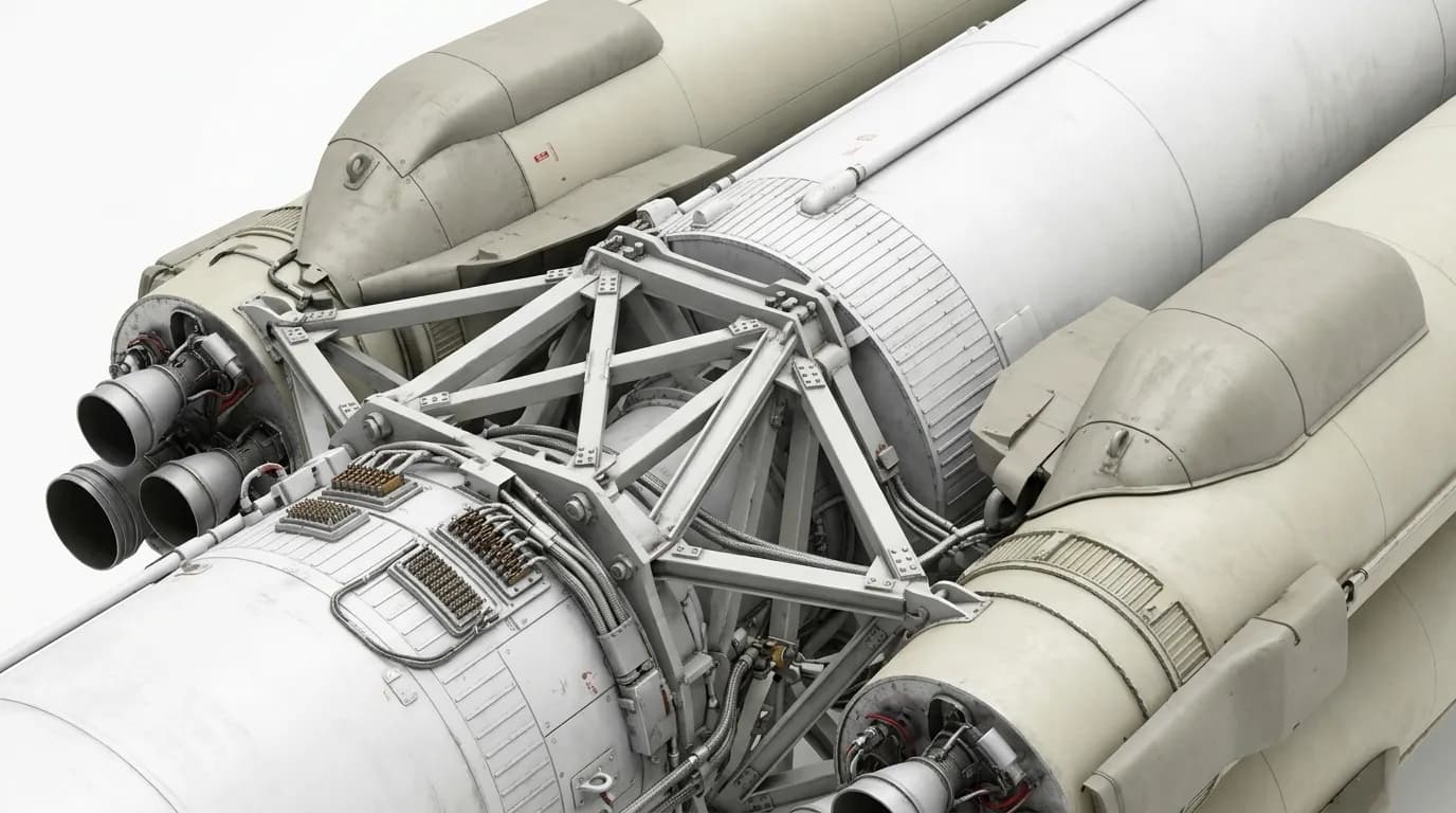 1987 NPO Energia Energia - Interstage - Launch Vehicle vehicle