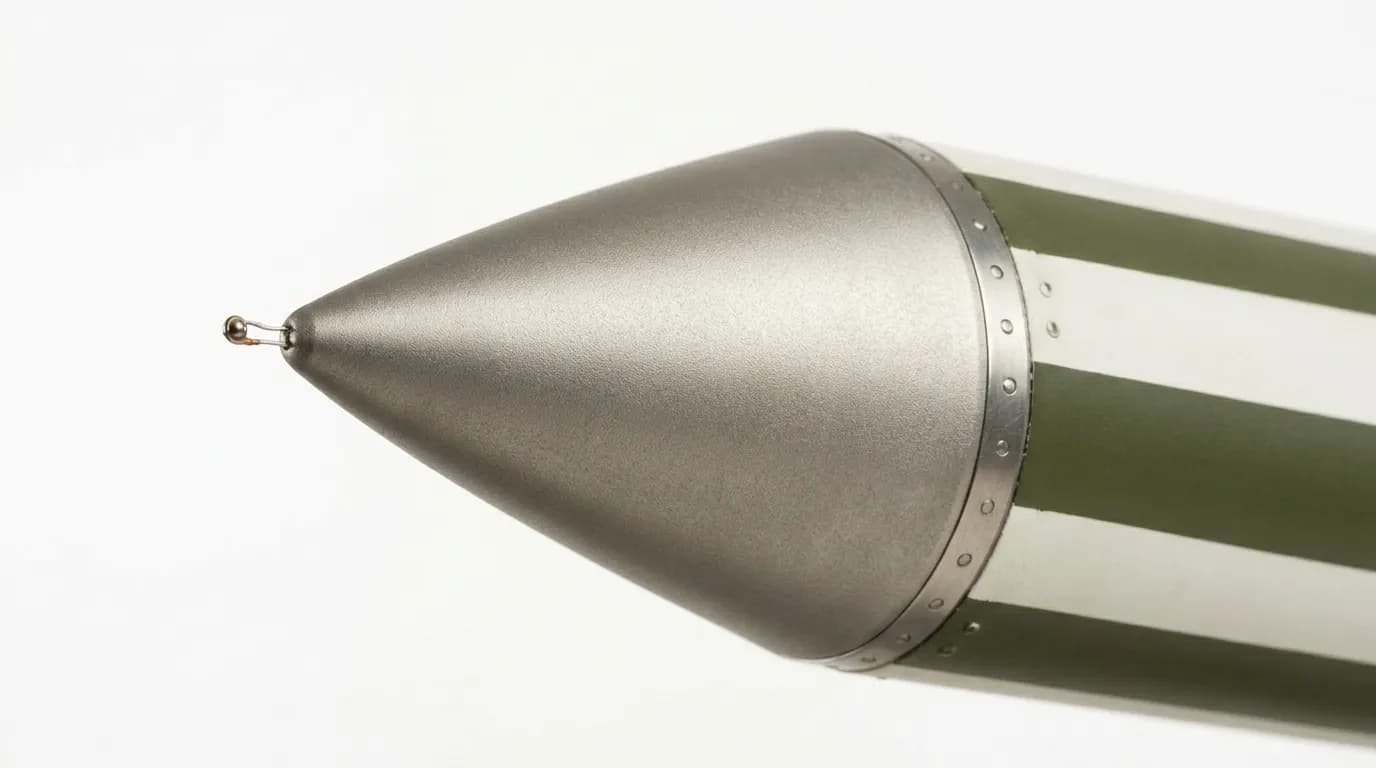 NASA/JPL Explorer 1 1958 - Booster Nosecone view