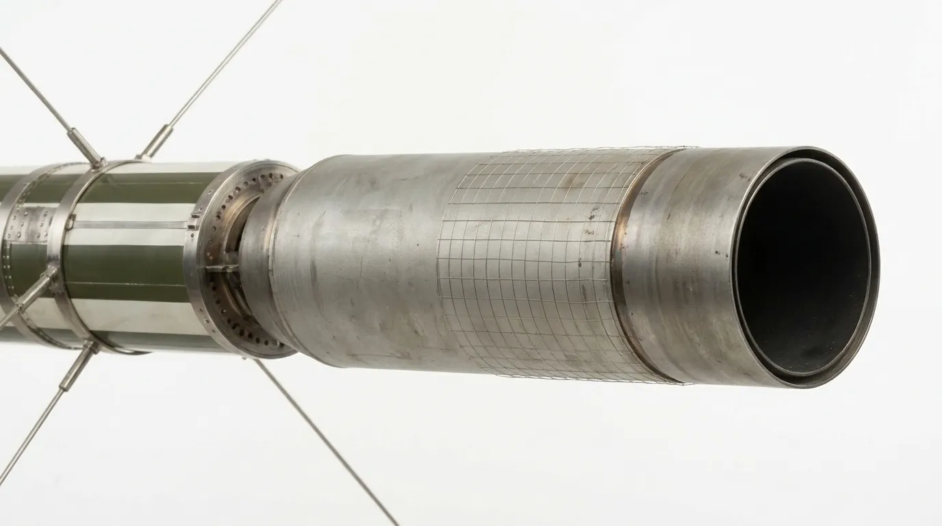 NASA/JPL Explorer 1 1958 - Rocket Casing view