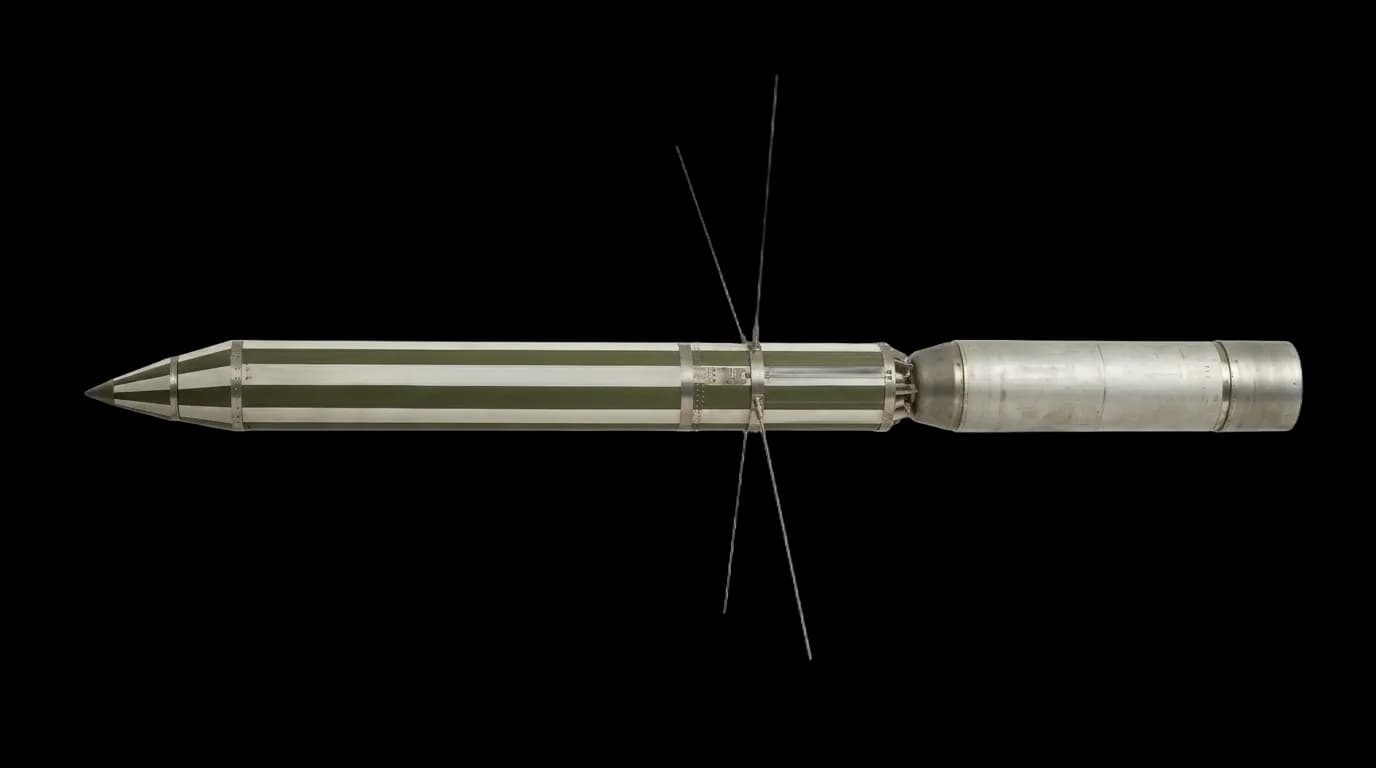 NASA/JPL Explorer 1 1958 - Profile view