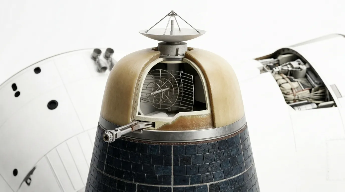 1965 McDonnell Gemini Capsule - Nose - Crewed Spacecraft vehicle