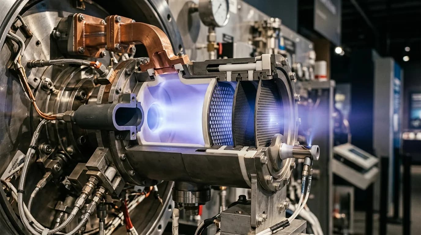 JAXA Hayabusa2 2014 - Ion Engine view