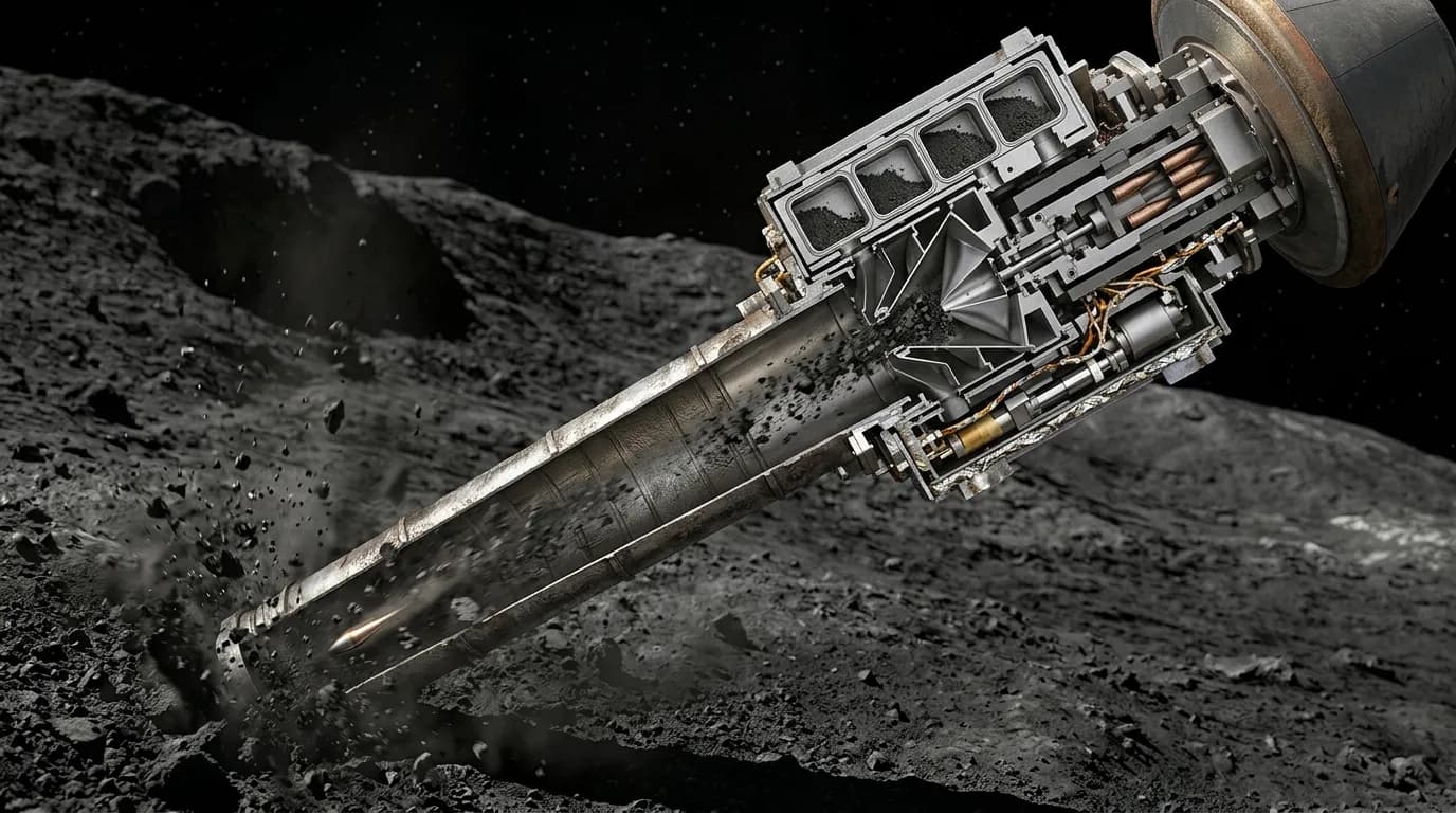 JAXA Hayabusa2 2014 - Sampler view