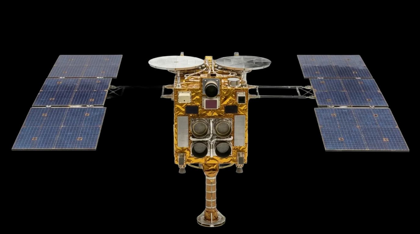 JAXA Hayabusa2 2014 - Profile view