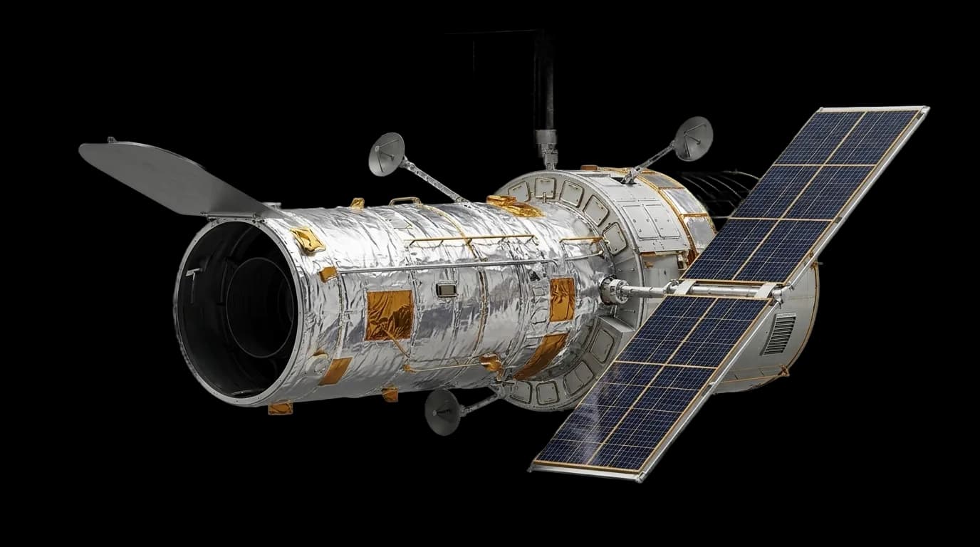 1990 Lockheed Martin Hubble Space Telescope - Profile - Satellite vehicle