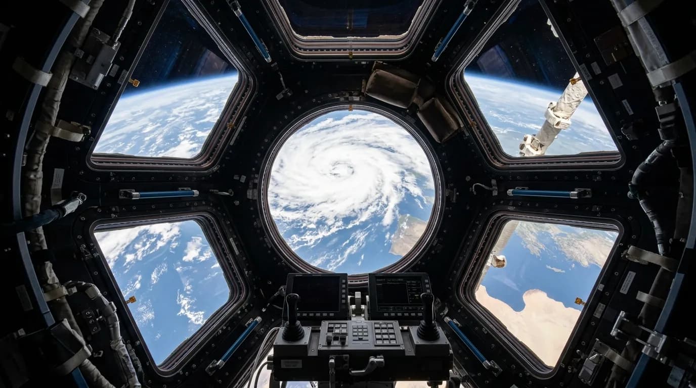 1998 NASA International Space Station - Cupola - Space Station vehicle