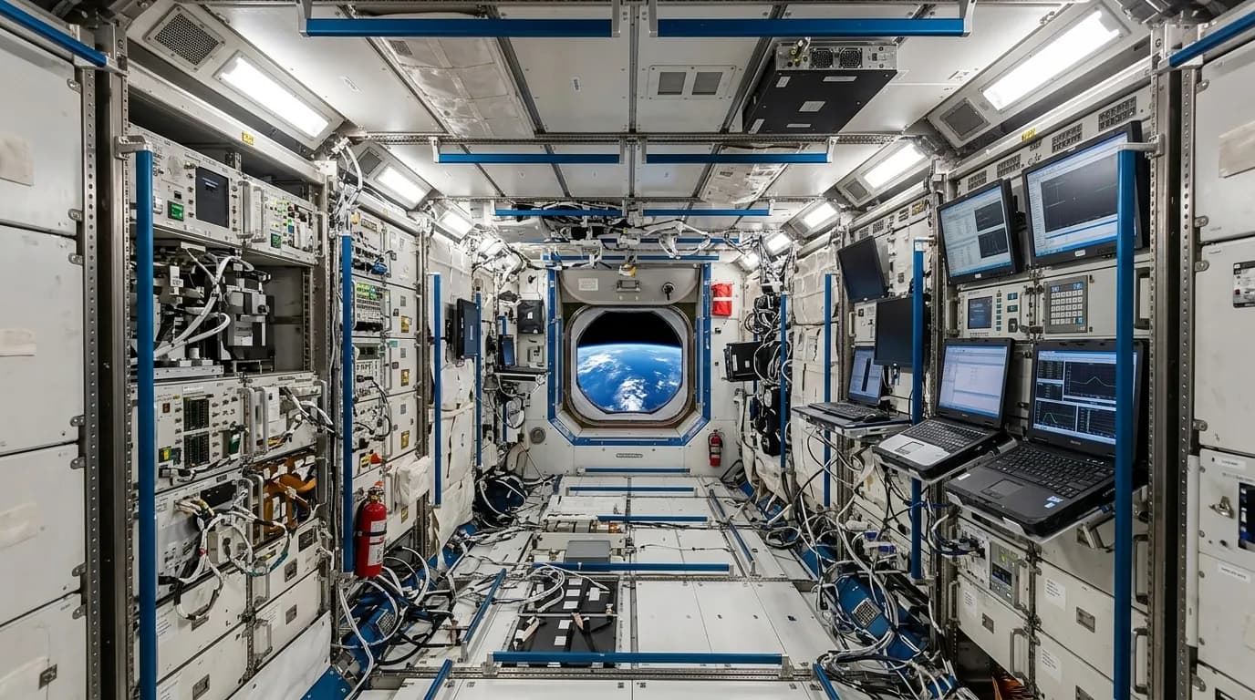 1998 NASA International Space Station - Destiny Lab - Space Station vehicle