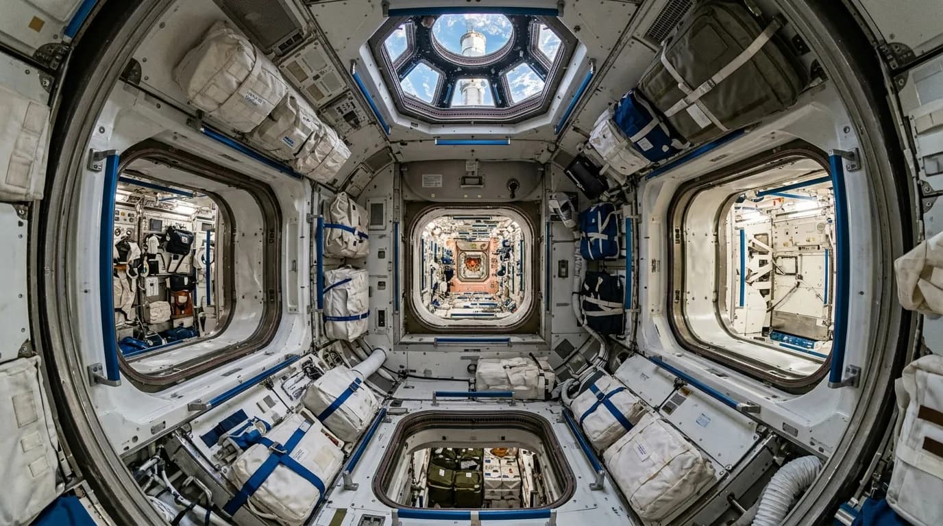 1998 NASA International Space Station - Docking Node - Space Station vehicle