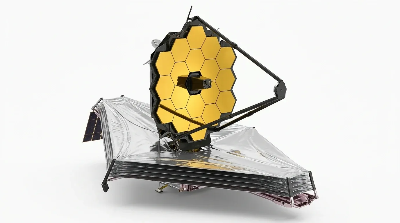 2021 NASA/GSFC James Webb Space Telescope - Hero - Satellite vehicle