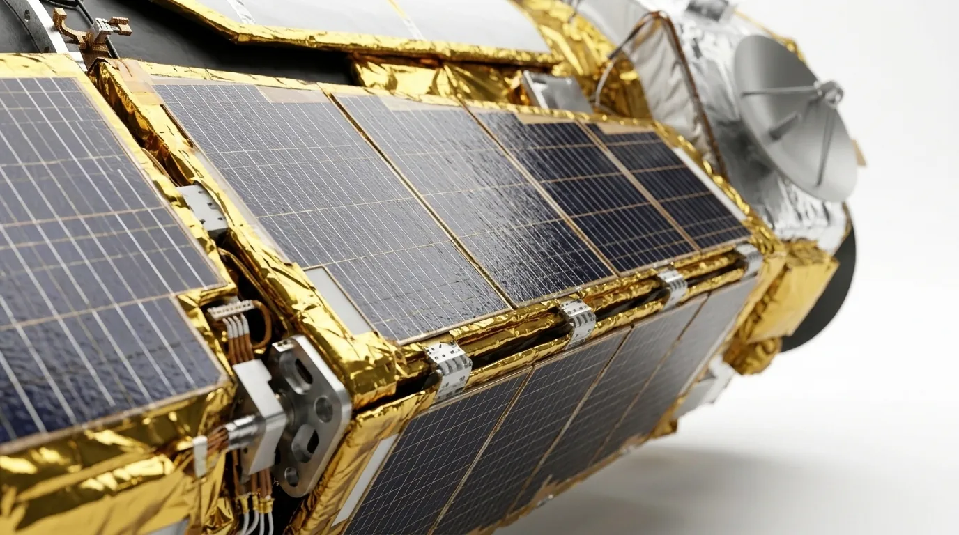 NASA Kepler Space Telescope 2009 - Solar Array view