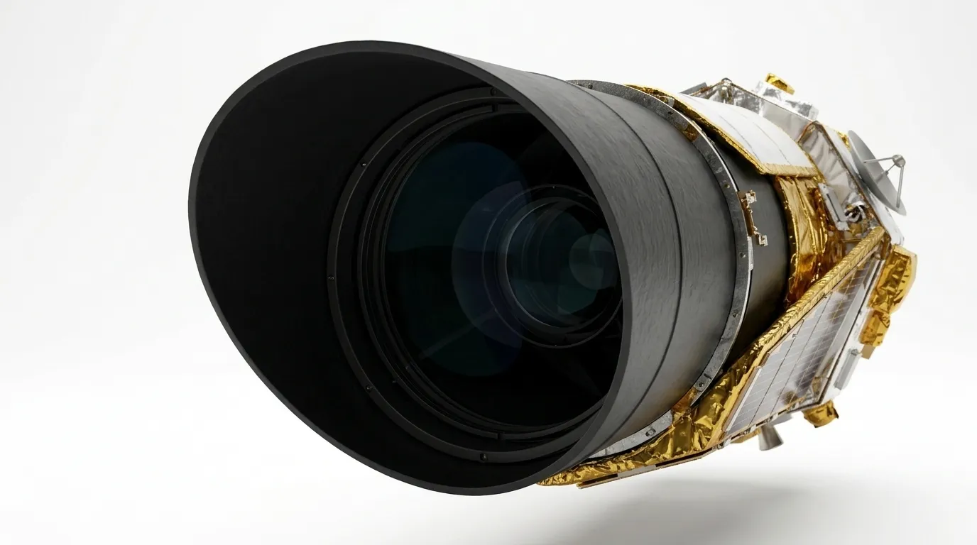 NASA Kepler Space Telescope 2009 - Sunshade view