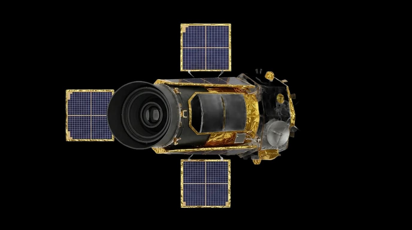 NASA Kepler Space Telescope 2009 - Top View view