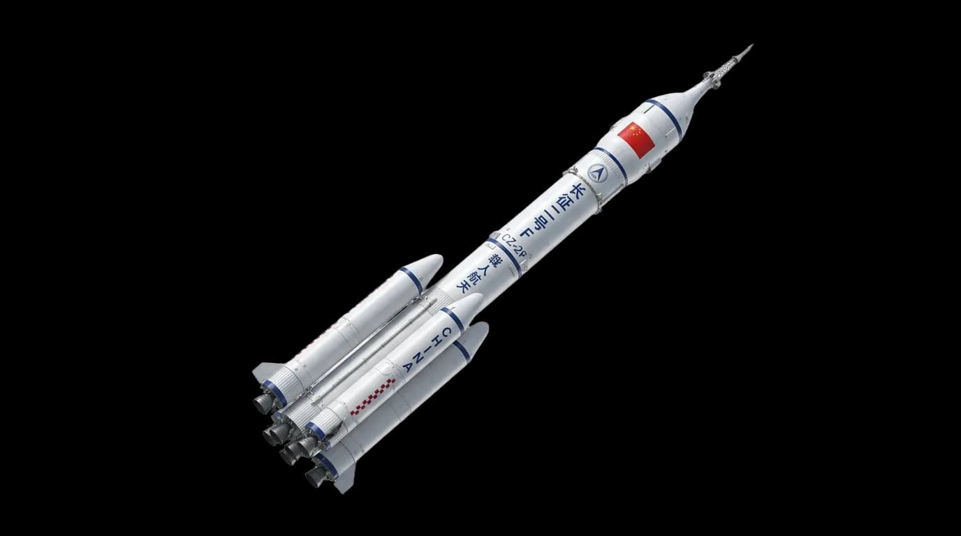 CALT Long March 2F 1999 - Hero view