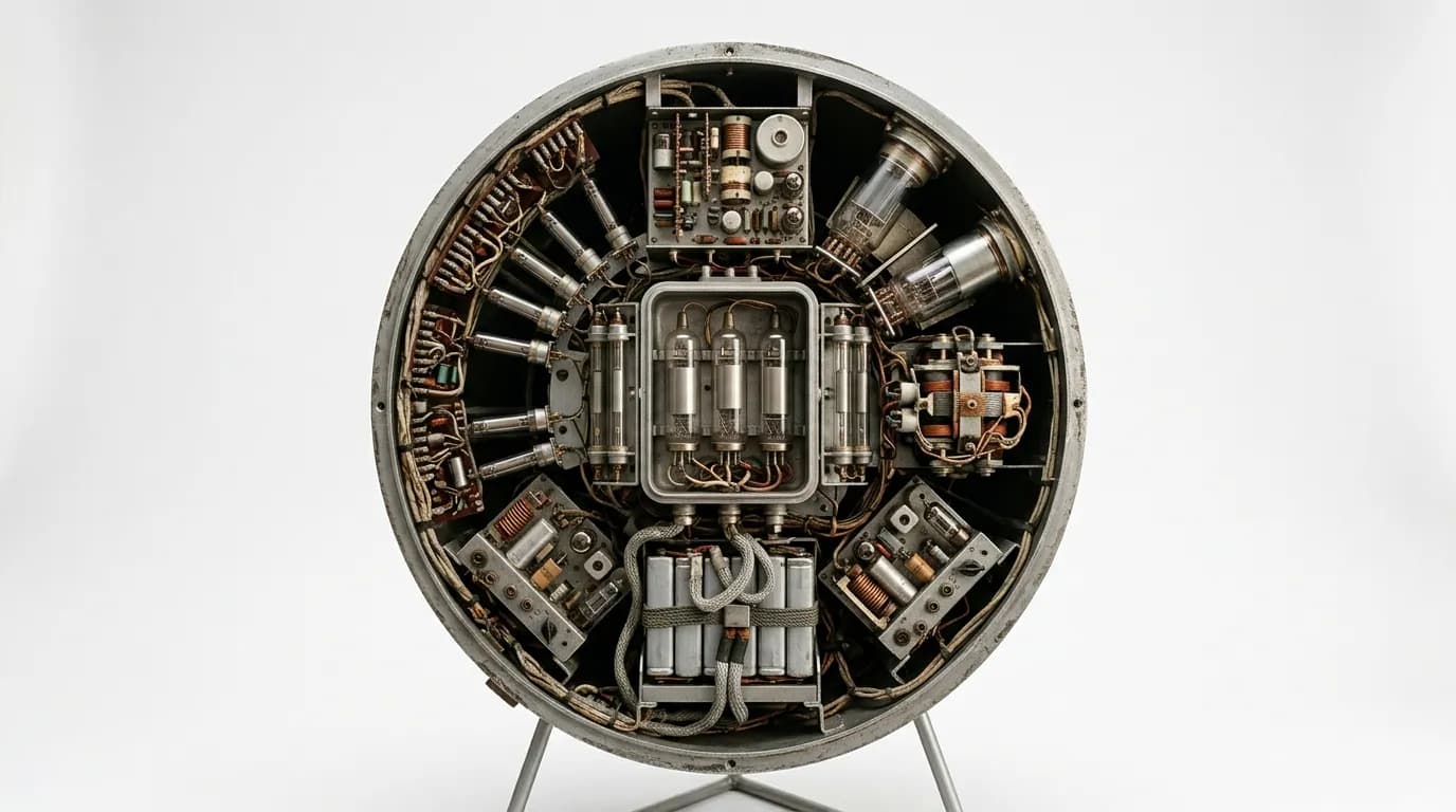 OKB-1 Luna 2 1959 - Instruments view