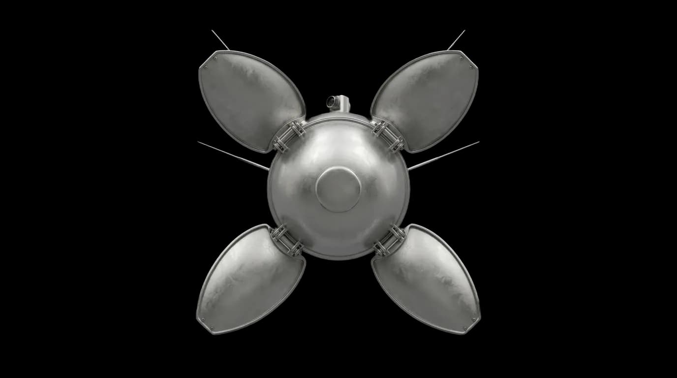 OKB-1 Luna 9 1966 - Bottom View view