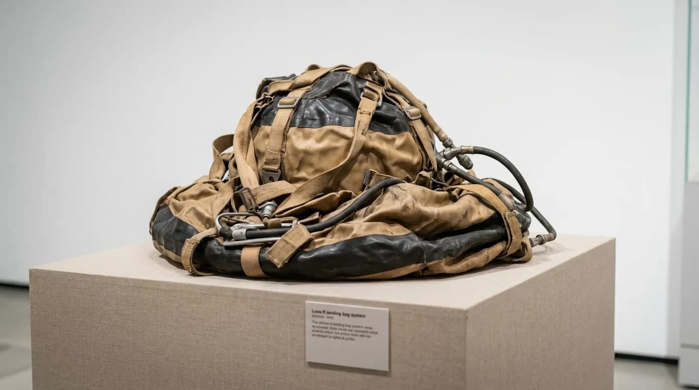 OKB-1 Luna 9 1966 - Airbag view