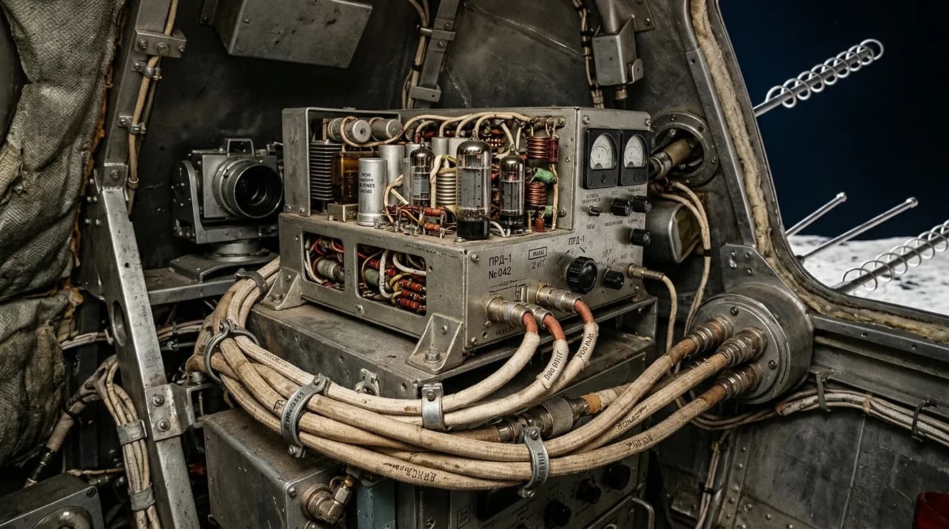 OKB-1 Luna 9 1966 - Radio view