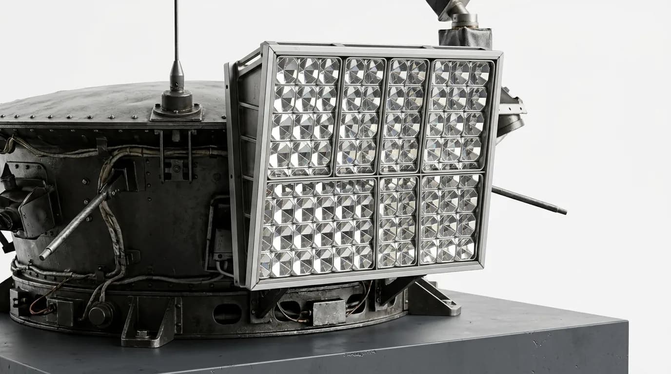 OKB-1 Lunokhod 1 1970 - Retroreflector view