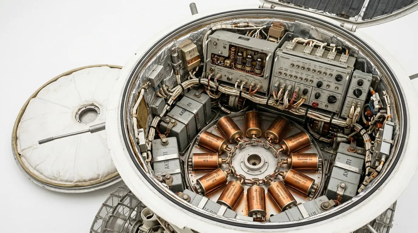 1970 OKB-1 Lunokhod 1 - Compartment - Lunar Vehicle vehicle
