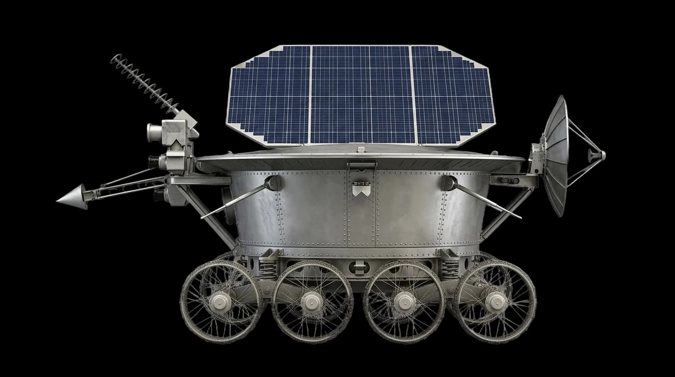 OKB-1 Lunokhod 1 1970 - Profile view