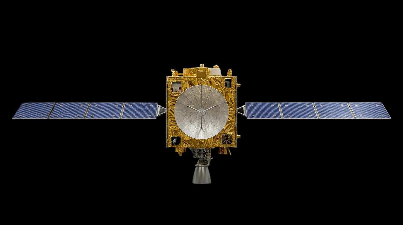 ISRO Mangalyaan (Mars Orbiter Mission) 2013 - Profile view