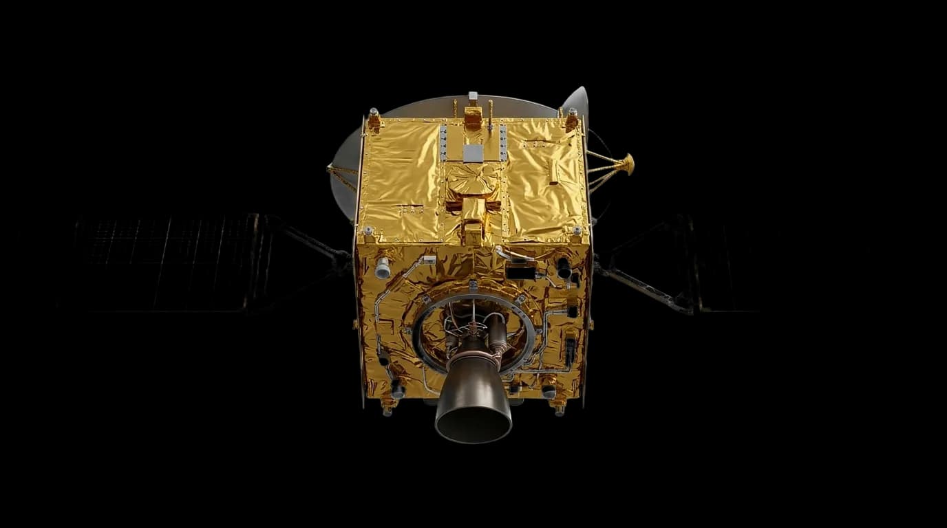 ISRO Mangalyaan (Mars Orbiter Mission) 2013 - Engine Cluster view