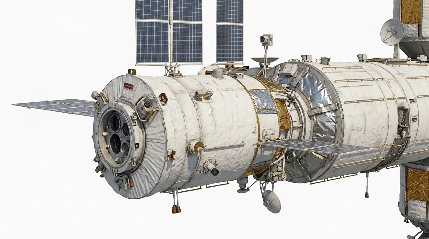 1986 Roscosmos Mir - Kvant1 - Space Station vehicle
