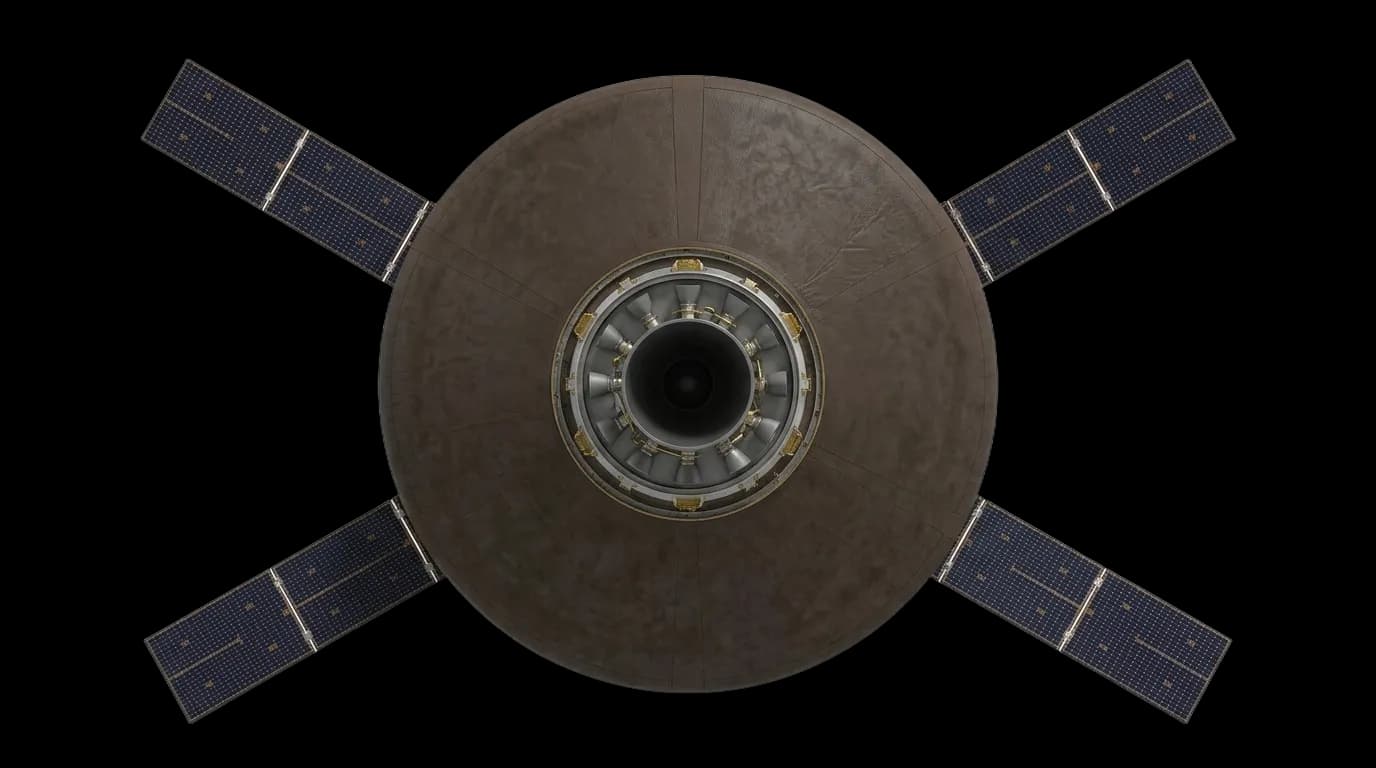 2014 Lockheed Martin Orion MPCV - Bottom View - Crewed Spacecraft vehicle
