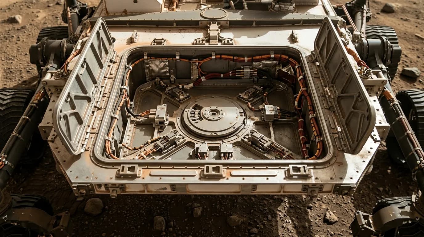 2020 NASA/JPL Perseverance - Helicopter Bay - Mars Vehicle vehicle