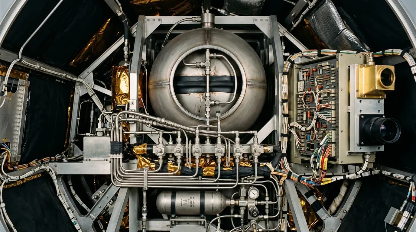 1972 NASA/JPL Pioneer 10 - Propulsion - Interplanetary Probe vehicle
