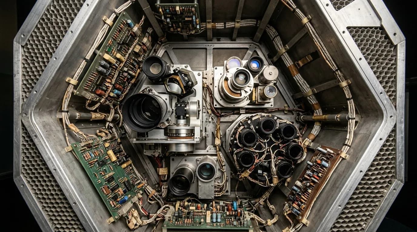 1972 NASA/JPL Pioneer 10 - Science Instruments - Interplanetary Probe vehicle