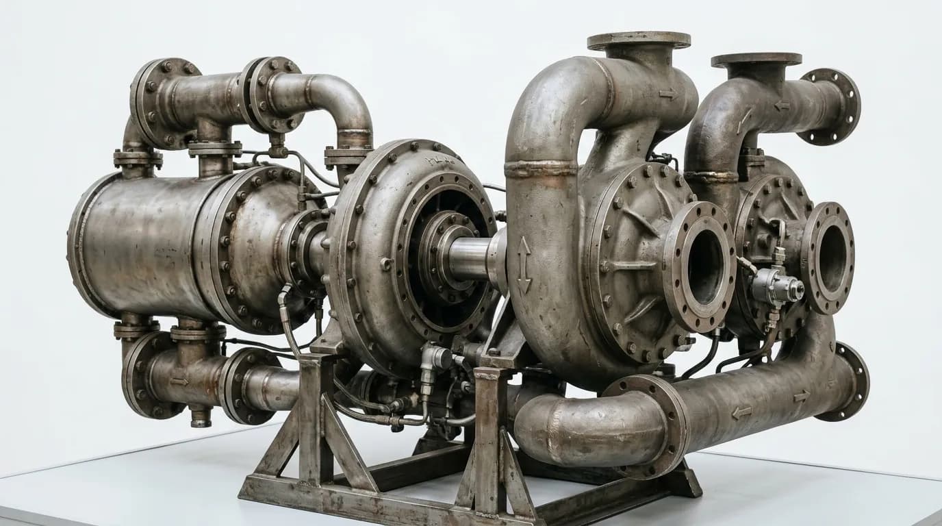 1957 OKB-1 R-7 Semyorka - Turbopump - Launch Vehicle vehicle
