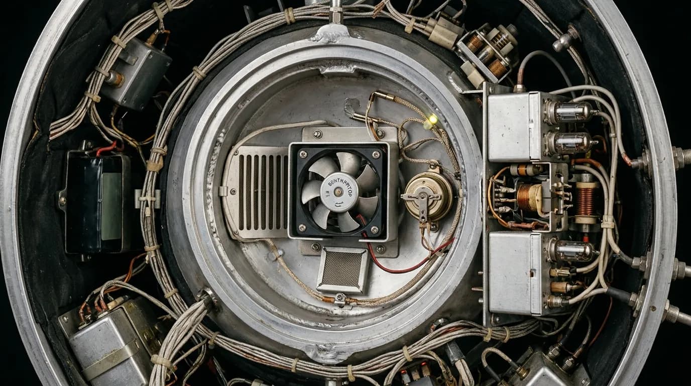 OKB-1 Sputnik 1 1957 - Thermal System view