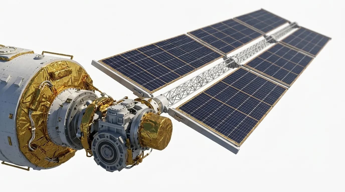 2021 CNSA Tiangong Space Station - Solar Array - Space Station vehicle