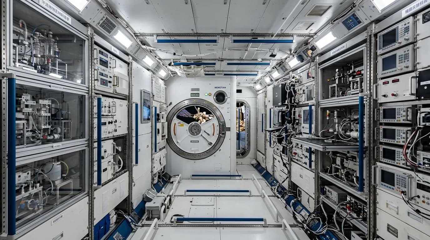2021 CNSA Tiangong Space Station - Mengtian - Space Station vehicle