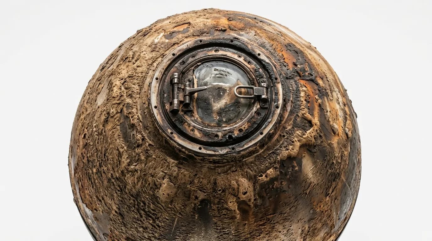 1961 OKB-1 Vostok Capsule - Heat Shield - Crewed Spacecraft vehicle