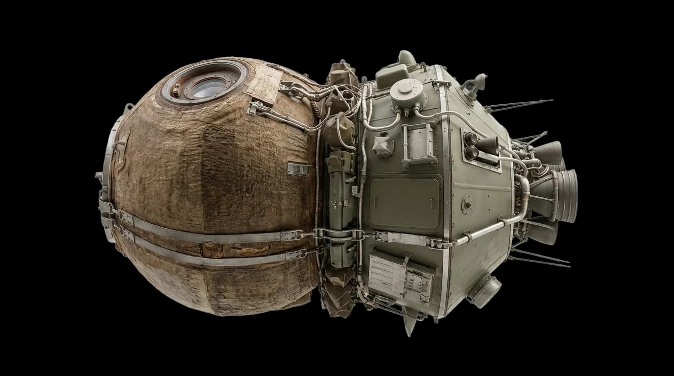 1961 OKB-1 Vostok Capsule - Profile - Crewed Spacecraft vehicle
