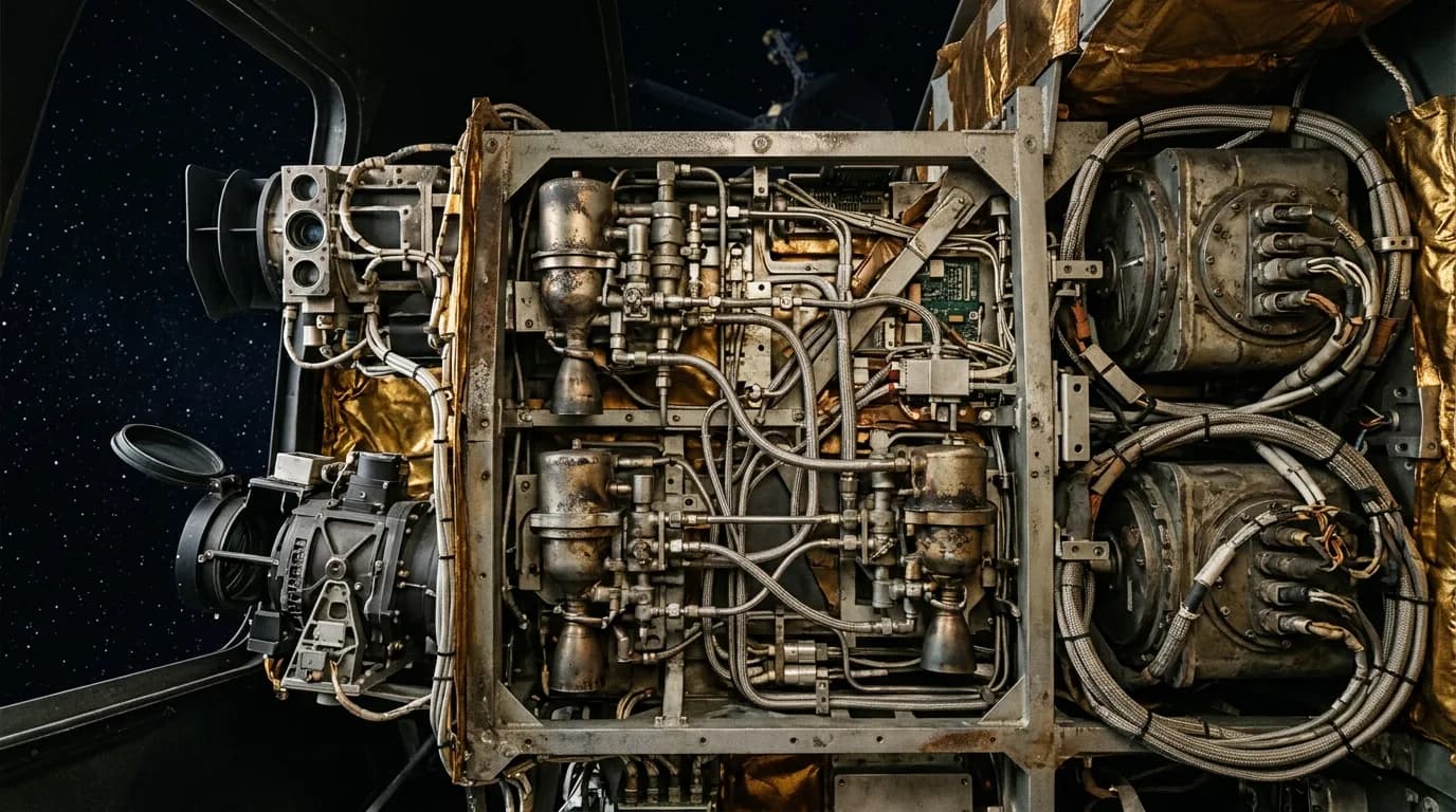 1977 NASA/JPL Voyager 1 - Attitude - Interplanetary Probe vehicle