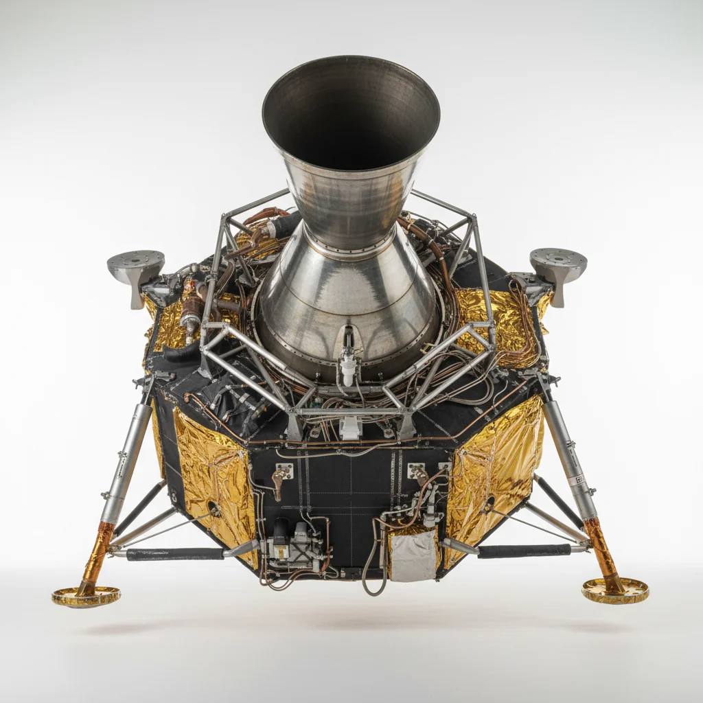 1968 Grumman Apollo Lunar Module - Engine - Crewed Spacecraft vehicle