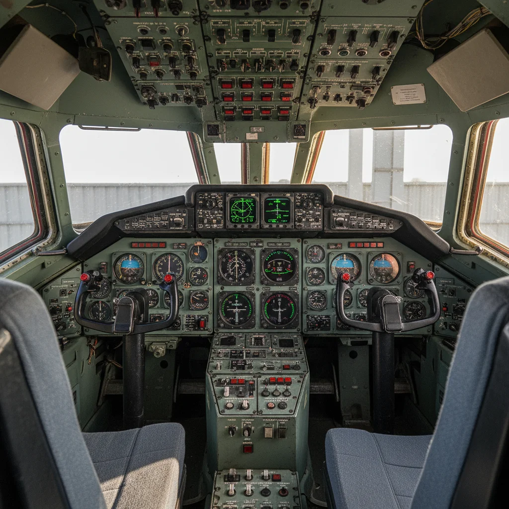 1988 NPO Energia Buran - Cockpit - Space Shuttle vehicle