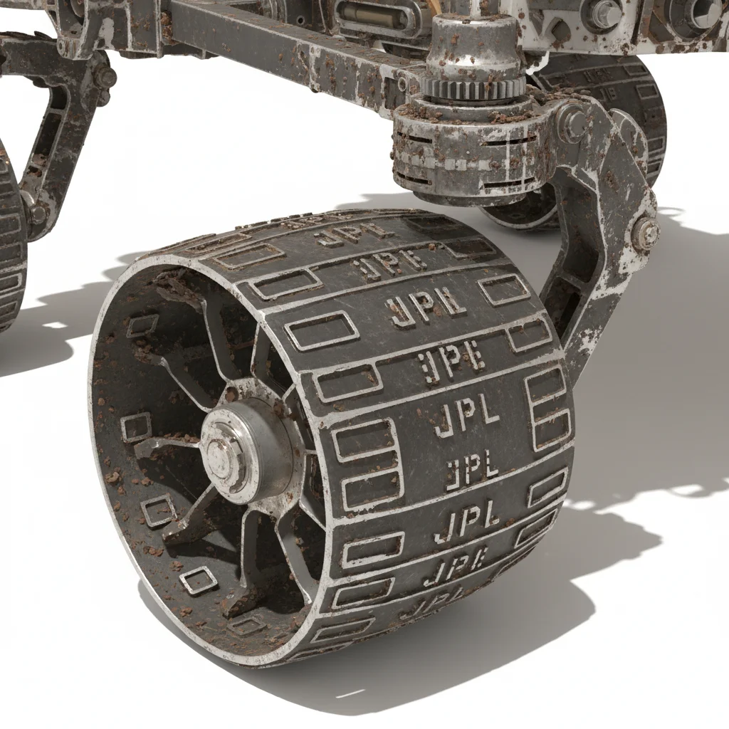 2011 NASA/JPL Curiosity (MSL) - Wheels - Mars Vehicle vehicle