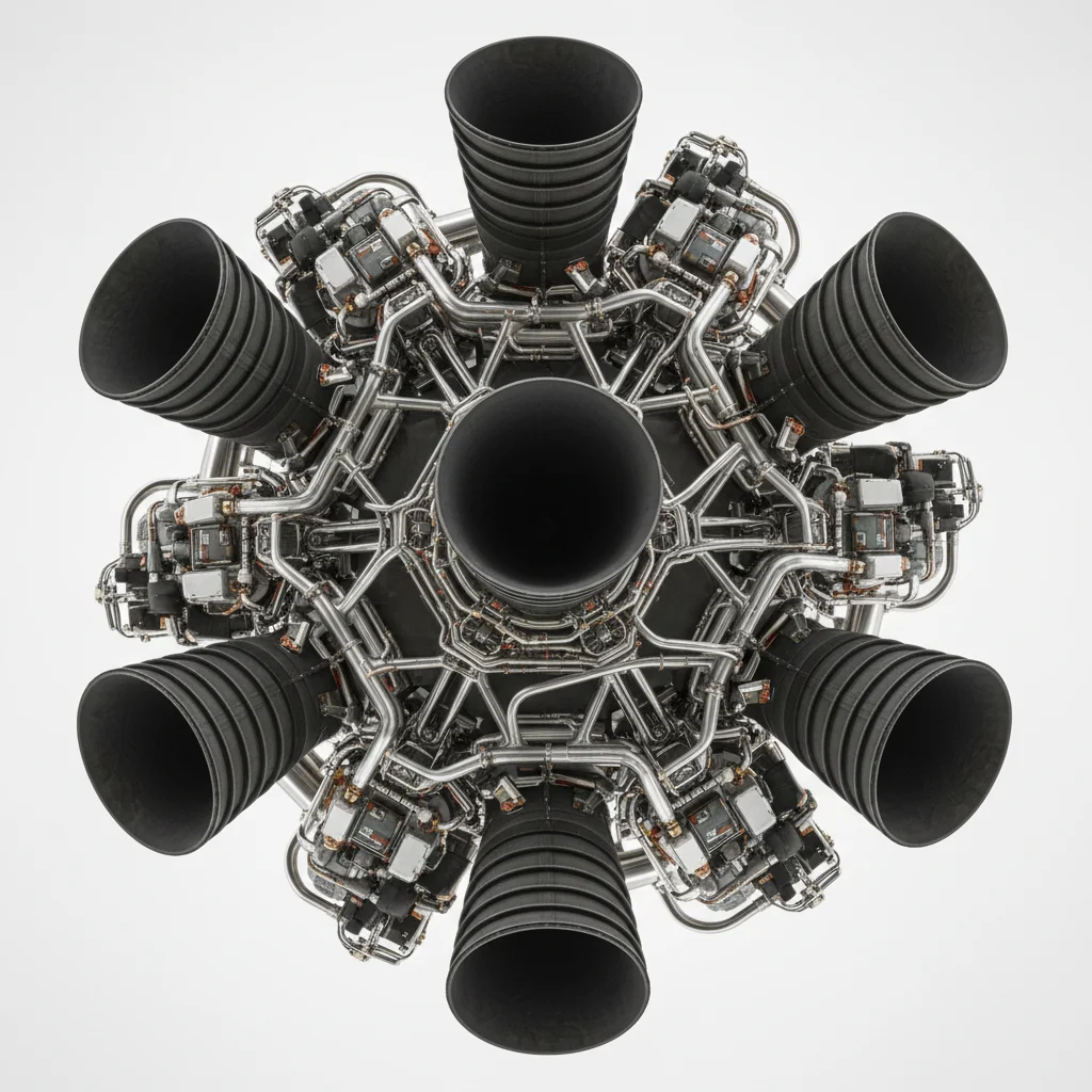 2010 SpaceX Falcon 9 - Engines - Launch Vehicle vehicle